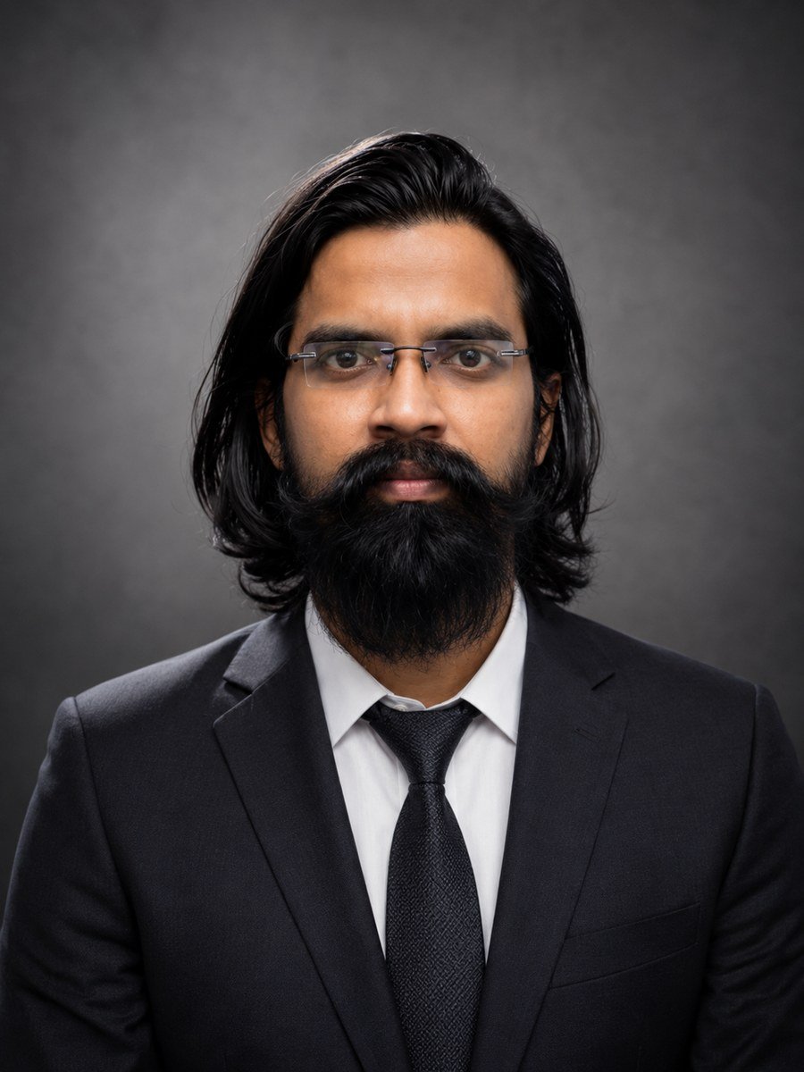 Portrait of E. Mohandoss, Co-Founder and Team Lead of KurippEdu